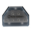 Distribution block 4x50mm² & 2x50mm² (0GA) stainless steel, nickle plated Auto-Connect 720DB24L1