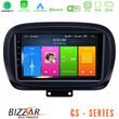 Bizzar cs Series 4core Android13 2+32gb Fiat 500x Navigation Multimedia Tablet 9 u-cs-Ft230