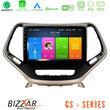 Bizzar cs Series 4core Android13 2+32gb Jeep Cherokee 2014-2019 Navigation Multimedia Tablet 9 u-cs-Jp0077