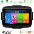 Bizzar cs Series 4core Android13 2+32gb Jeep Renegade 2015-2019 Navigation Multimedia Tablet 9 u-cs-Jp134