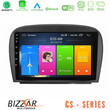 Bizzar cs Series 4core Android13 2+32gb Mercedes sl Class 2005-2011 Navigation Multimedia Tablet 9 u-cs-Mb0479