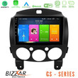Bizzar cs Series 4core Android13 2+32gb Mazda 2 2008-2014 Navigation Multimedia Tablet 9 u-cs-Mz0667