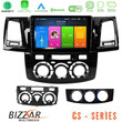 Bizzar cs Series 4core Android13 2+32gb Toyota Hilux 2007-2011 Navigation Multimedia Tablet 9 u-cs-Ty0571