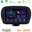 Bizzar xt2 Series 4core Android13 2+32gb Fiat 500x Navigation Multimedia Tablet 9 u-xt2-Ft230
