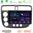 Bizzar xt2 Series 4core Android13 2+32gb Honda Civic 2001-2005 Navigation Multimedia Tablet 9 u-xt2-Hd174n