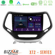 Bizzar xt2 Series 4core Android13 2+32gb Jeep Cherokee 2014-2019 Navigation Multimedia Tablet 9 (Ασημί Χρώμα) u-xt2-Jp0077s