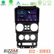 Bizzar xt2 Series 4core Android13 2+32gb Jeep Wrangler 2008-2010 Navigation Multimedia Tablet 9 u-xt2-Jp023n