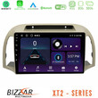 Bizzar xt2 Series 4core Android13 2+32gb Nissan Micra k12 2002-2010 Navigation Multimedia Tablet 9 u-xt2-Ns0012