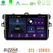 Bizzar xt2 Series 4core Android13 2+32gb Toyota Corolla 2007-2012 Navigation Multimedia Tablet 9 u-xt2-Ty0502