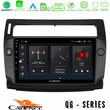 Cadence qg Series 8core Android13 4+64gb Citroen c4 2004-2010 Navigation Multimedia Tablet 9 (Μαύρο Χρώμα) u-qg-Ct0812b