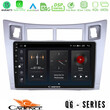 Cadence qg Series 8core Android13 4+64gb Toyota Yaris Navigation Multimedia Tablet 9 (Ασημί Χρώμα) u-qg-Ty626s