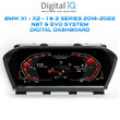 DIGITAL IQ DDD 943_IC (11in) BMW 1 & 2 Series - X1 - X2 mod. 2014-2022 DIGITAL DASHBOARD