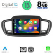 DIGITAL IQ BXD 11319_CPA (10inc) MULTIMEDIA TABLET for KIA SORENTO mod. 2014-2020