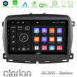 Clarion Gl300 Series 4core Android11 2+32gb Fiat 500l Navigation Multimedia Tablet 10 με Carplay &Amp; Android Auto u-gl3-Ft410
