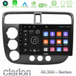 Clarion Gl300 Series 4core Android11 2+32gb Honda Civic 2001-2005 Navigation Multimedia Tablet 9 με Carplay &Amp; Android Auto u-gl3-Hd174n