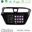 Clarion Gl300 Series 4core Android11 2+32gb Hyundai i20 2014-2018 Navigation Multimedia Tablet 9 με Carplay &Amp; Android Auto u-gl3-Hy1143