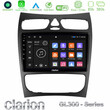 Clarion Gl300 Series 4core Android11 2+32gb Mercedes clk Class W209 2000-2004 Navigation Multimedia Tablet 9 με Carplay &Amp; Android Auto u-gl3-Mb1452