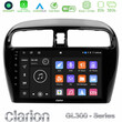 Clarion Gl300 Series 4core Android11 2+32gb Mitsubishi Space Star 2013-2016 Navigation Multimedia Tablet 9 με Carplay &Amp; Android Auto u-gl3-Mt0602