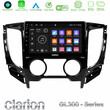 Clarion Gl300 Series 4core Android11 2+32gb Mitsubishi L200 2016-&Gt; &Amp; Fiat Fullback (Manual A/c) Navigation Multimedia Tablet 9 με Carplay &Amp; Android Auto u-gl3-Mt0620