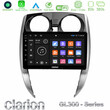 Clarion Gl300 Series 4core Android11 2+32gb Nissan Note 2013-2018 Navigation Multimedia Tablet 10 με Carplay &Amp; Android Auto u-gl3-Ns0481