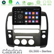 Clarion Gl300 Series 4core Android11 2+32gb  Nissan Navara d40 2006-2012 (με Εργ.οθόνη) Navigation Multimedia Tablet 9 με Carplay & Android Auto u-gl3-Ns1340