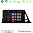 Clarion Gl300 Series 4core Android11 2+32gb Toyota ch-r Navigation Multimedia Tablet 9 με Carplay & Android Auto u-gl3-Ty972
