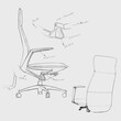 Καρέκλα Γραφείου - Eureka Ergonomic® ERK-OC08-OW