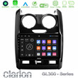 Clarion Gl300 Series 4core Android11 2+32gb Dacia Duster 2014-2018 Navigation Multimedia Tablet 9 με Carplay &Amp; Android Auto u-gl3-Dc0430