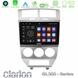 Clarion Gl300 Series 4core Android11 2+32gb Dodge Caliber 2006-2011 Navigation Multimedia Tablet 10 με Carplay &Amp; Android Auto u-gl3-Dg0707