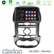 Clarion Gl300 Series 4core Android11 2+32gb Ford Ranger 2012-2016 Navigation Multimedia Tablet 9 με Carplay &Amp; Android Auto u-gl3-Fd0902