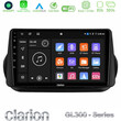 Clarion Gl300 Series 4core Android11 2+32gb Fiat Fiorino/citroen Nemo/peugeot Bipper Navigation Multimedia Tablet 9 με Carplay &Amp; Android Auto u-gl3-Ft1025