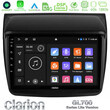 Clarion Gl700 Lite Series 8core Android11 6+128gb Mitsubishi L200 Navigation Multimedia Tablet 9 με Carplay &Amp; Android Auto u-G76l-Mt0314