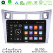 Clarion Gl700 Lite Series 8core Android11 6+128gb Toyota Yaris Navigation Multimedia Tablet 9 (Ασημί Χρώμα) με Carplay &Amp; Android Auto u-G76l-Ty626s