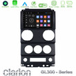 Clarion Gl300 Series 4core Android11 2+32gb Jeep Wrangler 2008-2010 Navigation Multimedia Tablet 9 με Carplay &Amp; Android Auto u-gl3-Jp1037