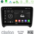 Clarion Gl700 Series 8core Android11 4+64gb Audi tt b7 Navigation Multimedia Tablet 9 με Carplay &Amp; Android Auto u-gl7-Au0828