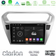 Clarion Gl700 Series 8core Android11 4+64gb Citroën c-Elysée / Peugeot 301 Navigation Multimedia Tablet 9 με Carplay &Amp; Android Auto u-gl7-Ct0070