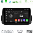 Clarion Gl700 Series 8core Android11 4+64gb Fiat Fiorino/citroen Nemo/peugeot Bipper Navigation Multimedia Tablet 9 με Carplay &Amp; Android Auto u-gl7-Ft1025