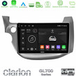 Clarion Gl700 Series 8core Android11 4+64gb Honda Jazz 2009-2013 Navigation Multimedia Tablet 10 με Carplay &Amp; Android Auto u-gl7-Hd098t