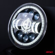 03696/AM ΠΡΟΒΟΛΕΑΣ ΕΡΓΑΣΙΑΣ ΣΤΡΟΓΓΥΛΟΣ GHOST 5.500lm 9>36V 60W 6.000K Φ170x170x65mm 4 ΧΡΗΣΕΩΝ ΑΜΙΟ - 1 ΤΕΜ.