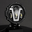 03697/AM ΠΡΟΒΟΛΕΑΣ ΕΡΓΑΣΙΑΣ ΣΤΡΟΓΓΥΛΟΣ V-LIGHT 5.500lm 9>36V 60W 6.000K Φ198x172x60mm 4 ΧΡΗΣΕΩΝ ΑΜΙΟ - 1 ΤΕΜ.