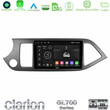 Clarion Gl700 Series 8core Android11 4+64gb kia Picanto Navigation Multimedia Tablet 9 με Carplay &Amp; Android Auto u-gl7-Ki0611
