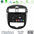 Clarion Gl700 Series 8core Android11 4+64gb Nissan Pulsar 2015-2018 Navigation Multimedia Tablet 9 με Carplay &Amp; Android Auto u-gl7-Ns2244