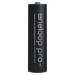 Μπαταρία Επαναφορτιζόμενη Panasonic Eneloop Pro BK-3HCDE/4BE 2500mAh size AA Ni-MH 1.2V Τεμ. 4 New Package