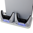 WHITE SHARK PS5 COOLING PAD + 2 CHARGING DOCK SLIM PS5-DZ504 KIMURA-2