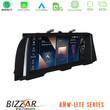 Bizzar Lite Series bmw 5 Series F10/f11 nbt Android13 8core (4+64gb) Navigation Multimedia 10.25″ hd Black Panel (Oem Style) u-Bm66319u