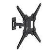 DM-2355FM . Βάση TV 23"-55" έως 30kg ρυθμιζόμενη επιτοίχια DM PRO μαύρη