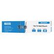 DM-3270T . Βάση TV 32"-70" έως 45kg ρυθμιζόμενη επιτοίχια DM PRO μαύρη
