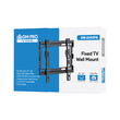 DM-2343FS . Βάση TV 23"-43" έως 45kg σταθερή επιτοίχια DM PRO μαύρη