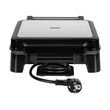 TSA3236 . Βαφλιέρα 4 θέσεων 1600W inox με ρύθμιση ισχύς Teesa