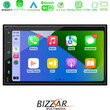 Bizzar 2din Deck 4core Android13 4+32gb Navigation Multimedia Deckless 6.9 με Carplay/androidauto u-bz-Ca61-pro